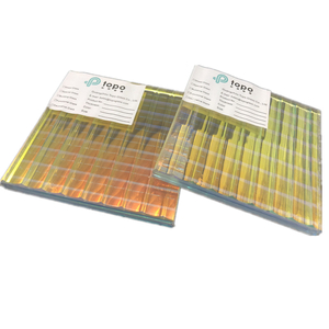 Vidrio de patrón figurado laminado que cambia de color