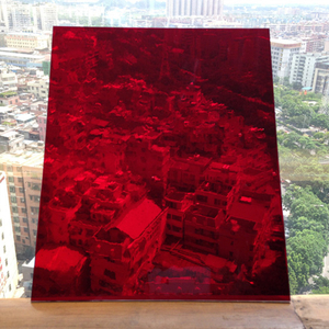 400 mm x 500 mm de vidrio decorativo con ventana de Manchuria